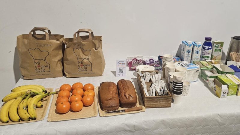 Catering para rodaje de Black Cactus Videoclip