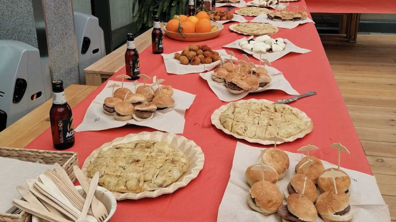 Catering para rodaje de Good Mood